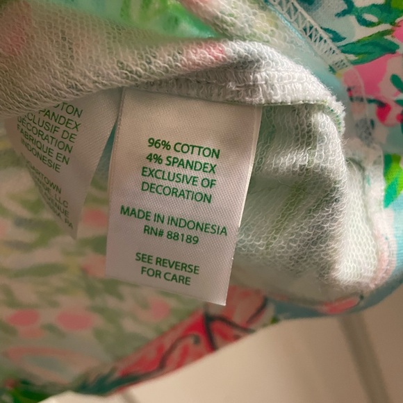 Lilly Pulitzer Girls Cotton Sleeveless Dress size S (4-6) - Picture 3 of 3